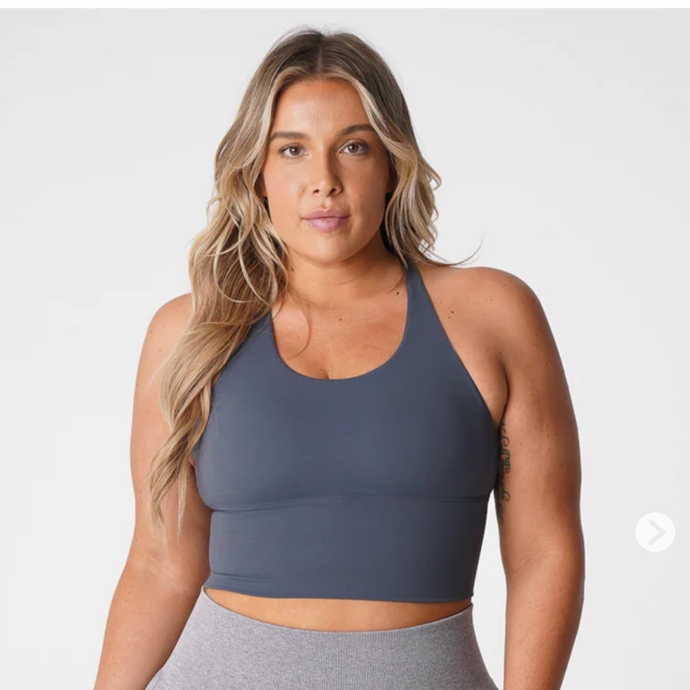 NVGTN Stone Gray Matrix bra top small